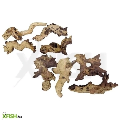 Egyéb vegyes mopani vasfa akvárium dekoráció - L-XL méret, 10kg-os csomag