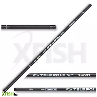 Dam Real Carbon Tele Pole Spicc Horgászbot 600cm 5-20g