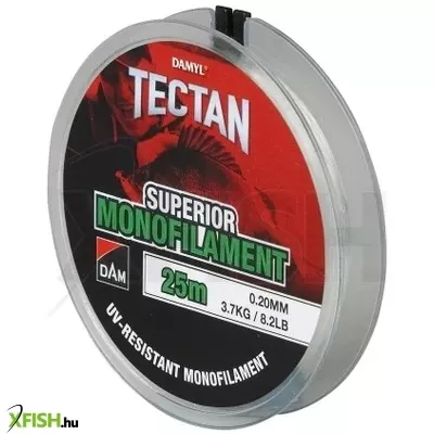 Dam Tectan Superior Monofil Pontyozó Előkezsinór 25M 0,10 1,0Kg