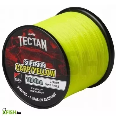 Dam Tectan Superior Carp Yellow pontyozó zsinór 1000M 0,30