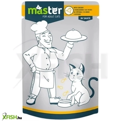 Master Alutasakos Macskaeledel Csirke 80g 24db/csomag
