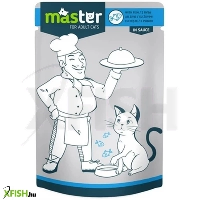 Master Alutasakos Macskaeledel Hal 80g 24db/csomag