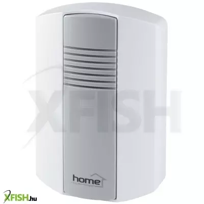 Home D 6 vezetékes dallamcsengő, a régi csengőgombbal és vezetékkel üzemeltethető, 8 választható dallam, elemes tápellátás