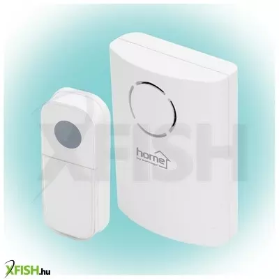 Home db 1030dc vezeték nélküli csengő, 100m hatótáv, 36 dallam, 433,92mhz, zavarvédelem, elemes tápellátás