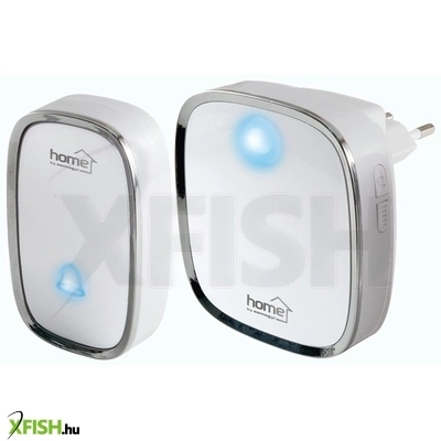 Home db 2060ac vezeték nélküli csengő, 200 M hatótáv, 36 dallam, 5 fokozatú hangerő, fényjelzés, 230 v-os tápellátás