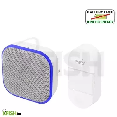 Home dbk 1401ac vezeték nélküli csengő, 140 M hatótávolság, ip44, állítható hangerő, 4 nyomógomb lehetőség