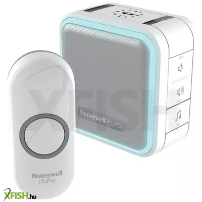 Honeywell home dc515n vezeték nélküli csengő, 150m hatótáv, 9 dallam, időzíthető némítás, LED fényjelzés, többcsatornás, 230v-os tápellátás