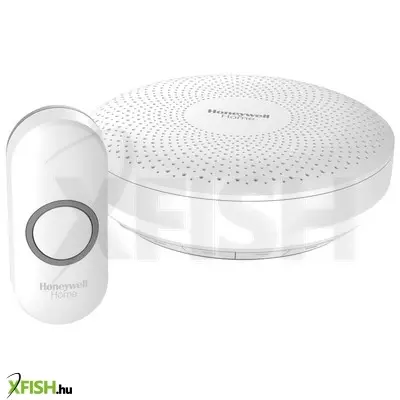 Honeywell home dcr313n vezeték nélküli csengő, 150m hatótáv, 84 db, 6 dallam, LED jelzőfény, ip55, 868 mhz