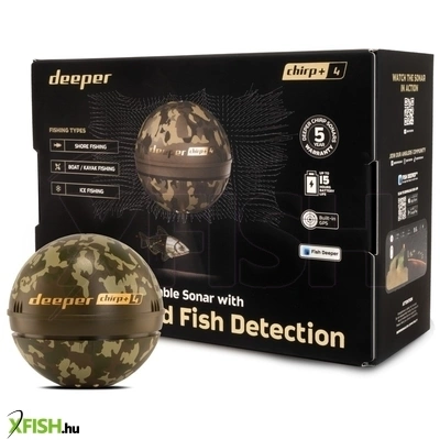 deeper chirp+ 4 horgász halradar