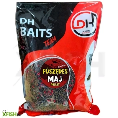 Dunai Horgászok Method Pellet Fűszeres Máj 2-4mm 800g