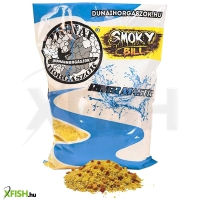 Dunai Horgászok Smoky Bill Etetőanyag Füstölt Sajtos 1000g