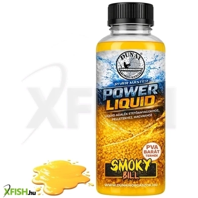 Dunai Horgászok Power Liquid Smoky Bill Füstölt Sajtos 250ml
