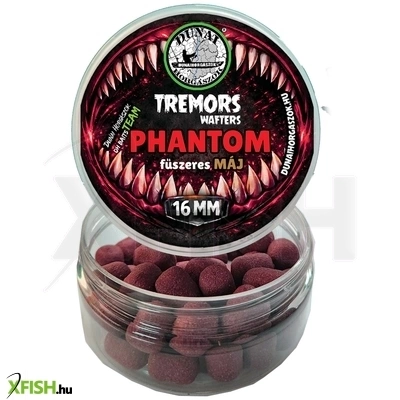Dunai Horgászok Wafters Horog Pellet Tremors Phantom Fűszeres Máj 16mm 35g