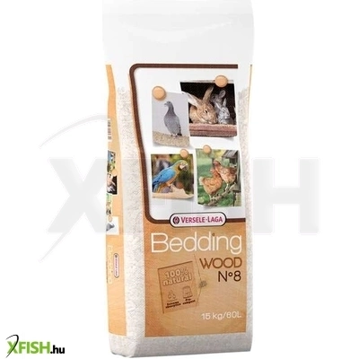 Versele Laga Bedding Wood NO 8 Faforgács Zúzott Bükkfából 15kg