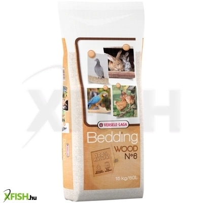 Versele Laga Bedding Wood No 6 Faforgács Zúzott Bükkfából 15kg