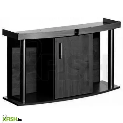 Diversa akvárium bútor comfort 120x40x67cm íves - fekete