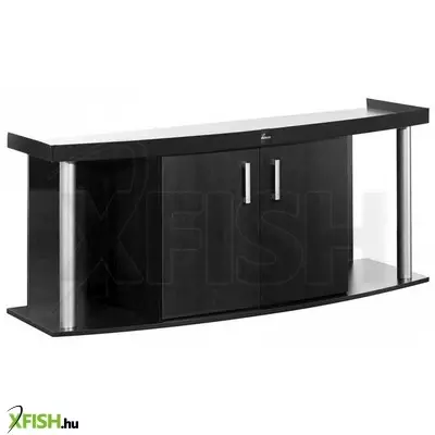 Diversa akvárium bútor comfort 150x50x67cm íves - fekete