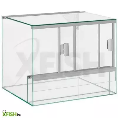 Diversa tolóajtós terrárium 60x30x40cm CSAK SZEMÉLYES ÁTVÉTEL!