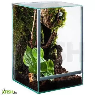 Diversa ejtőajtós terrárium 20x20x30cm - álló