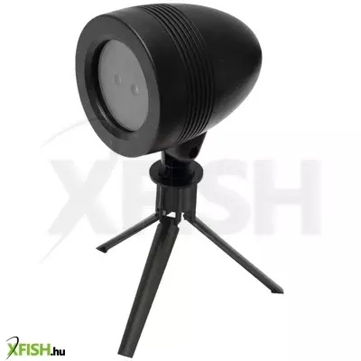 Dekorációs termékek home dl ip 8 lézerprojektor, 8 fényeffekt, piros és zöld lézer, 3 lábú állvány, ip44, kültéri, beltéri