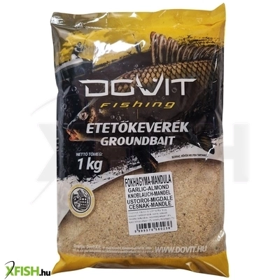 Dovit Büdös Etetőanyag Fokhagyma Mandula 1000g
