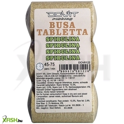 Dovit Busa Tabletta Spirulina 3db/csomag