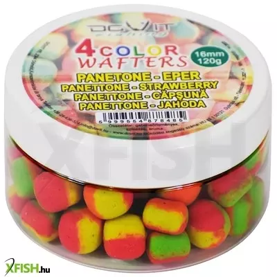 Dovit 4 Color Wafters Panettone Eper 16mm 120Gr