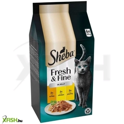 sheba fresh fine csirke pulyka kacsa 72x50g