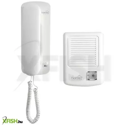 Home dp 01 vezetékes kaputelefon szett, kétvezetékes rendszer, kiváló hangátvitel, integrált kapunyitó elektronika, könnyű üzembe helyezés