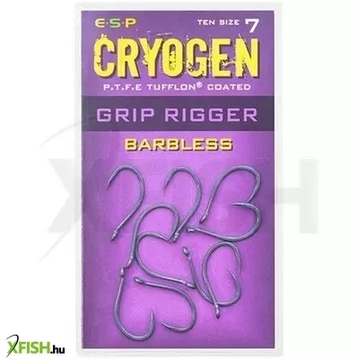 Esp Cryogen Grip Rigger Bs 4 Bojlis Horog Barbless 10Db/cs (241121)