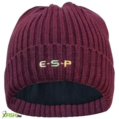 Esp Téli Sapka Maroon Gesztenyebarna