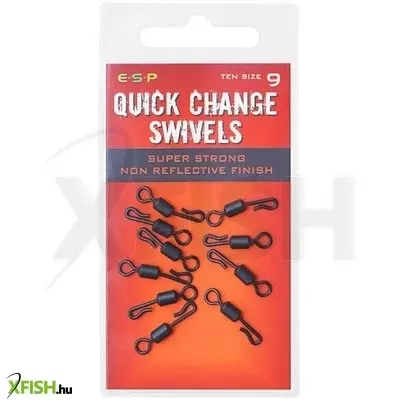 Esp Quick Change Swivel Size 9 Gyorskapocs 10Db