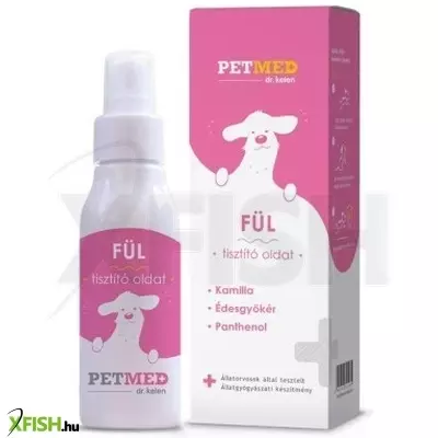 Dr. Kelen PetMed Fül Tisztító Oldat 75ml