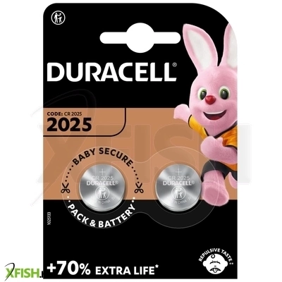Duracell dl2025 10pp040029 lítium gombelem, 3,0 V feszültség, 2db/bliszter