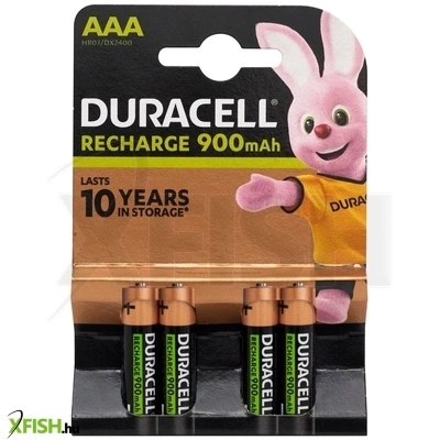 duracell hr03 10pp110048 aaa nimh akkumulátor, 1,2 v feszültség, 900 mah kapacitás, 4db/bliszter