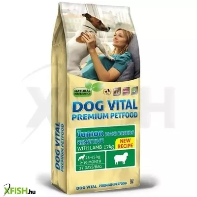 Dog Vital Junior Sensitive Maxi Breeds Lamb 12kg