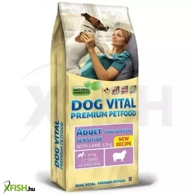 dog vital adult sensitive mini breeds lamb 12kg