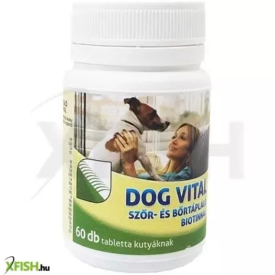 dog vital szőr - és bőrtápláló biotinnal 60db