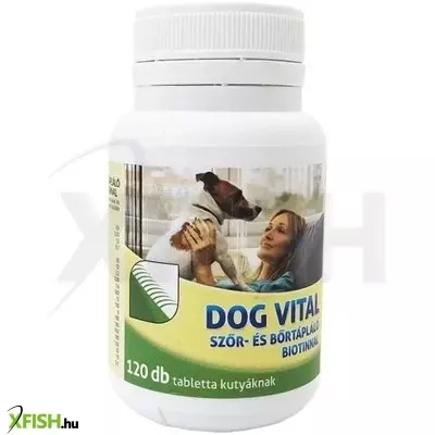 Dog Vital szőr - és bőrtápláló biotinnal 120db