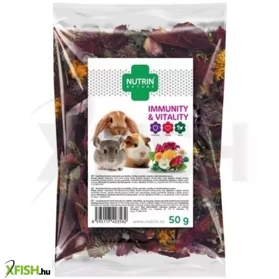 Nutrin Nature Rágcsálóknak, Immunitás-Vitalitás 50g