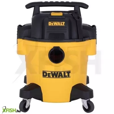 Dewalt dxv20pta száraz-nedves porszívó, készülékcsatlakozóval, 20 liter, 15 kpa, 37,8 l/s, 8 tartozék, 1050 W