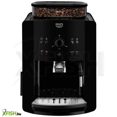 Home krups automata ea811010 eszpresszógép arabica mechanical black, 1450 w, teljesen automata, 15 bar thermoblock rendszer