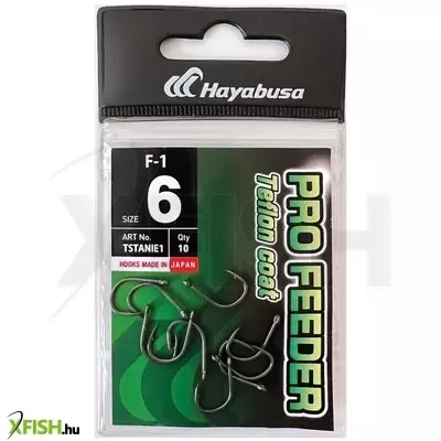 Hayabusa Tstanic F1 Nrb Feeder Horog 6-os 10db/csomag
