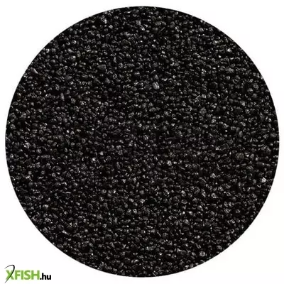 Qsand színes akváriumi aljzatkavics fekete 5kg - 2-4mm