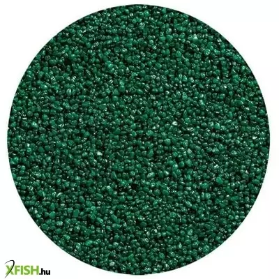 Qsand színes akváriumi aljzatkavics sötétzöld 750g - 2-4mm