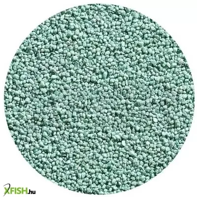 Qsand színes akváriumi aljzatkavics türkiz 5kg - 3-5mm