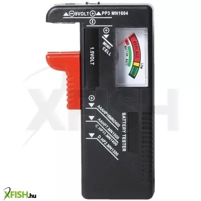 Home et 3 elemteszter, gombelemek, rúdelemek és 9 v-os telepek ellenőrzéséhez, egyszerű és gyors, áttekinthető kezelés