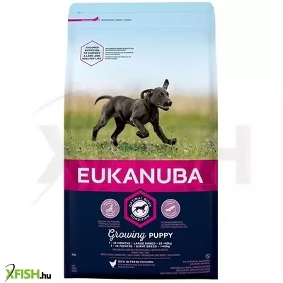 eukanuba puppy large kutyatáp 3kg
