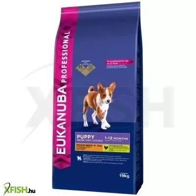 Eukanuba Puppy Medium kutyatáp 18kg
