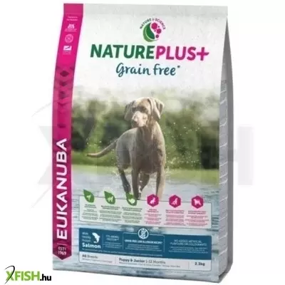Eukanuba Puppy NaturePlus gabonamentes salmon 2,3kg